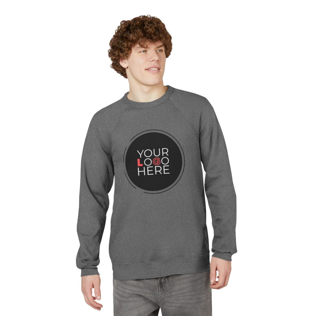 Unisex Sponge Fleece Raglan Sweatshirt - Image 17