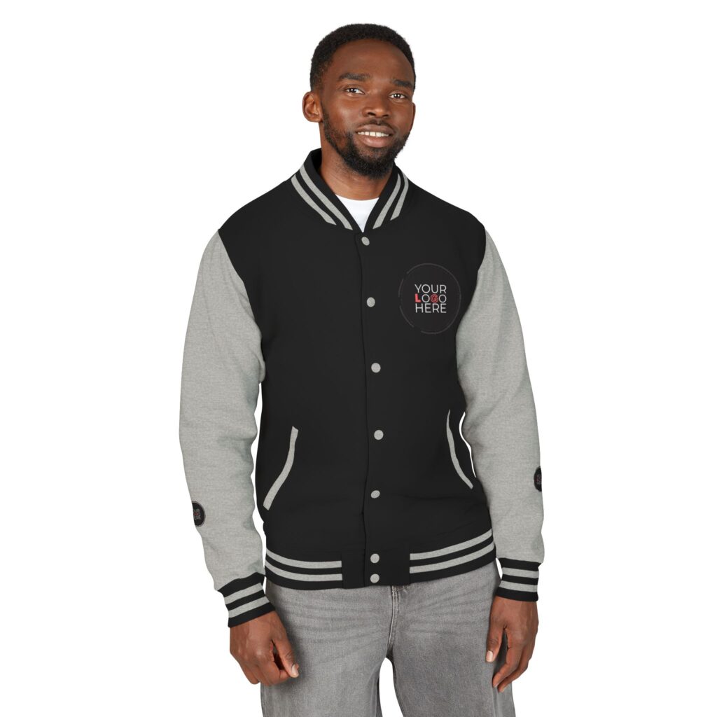 Unisex Heavyweight Letterman Jacket - Image 38