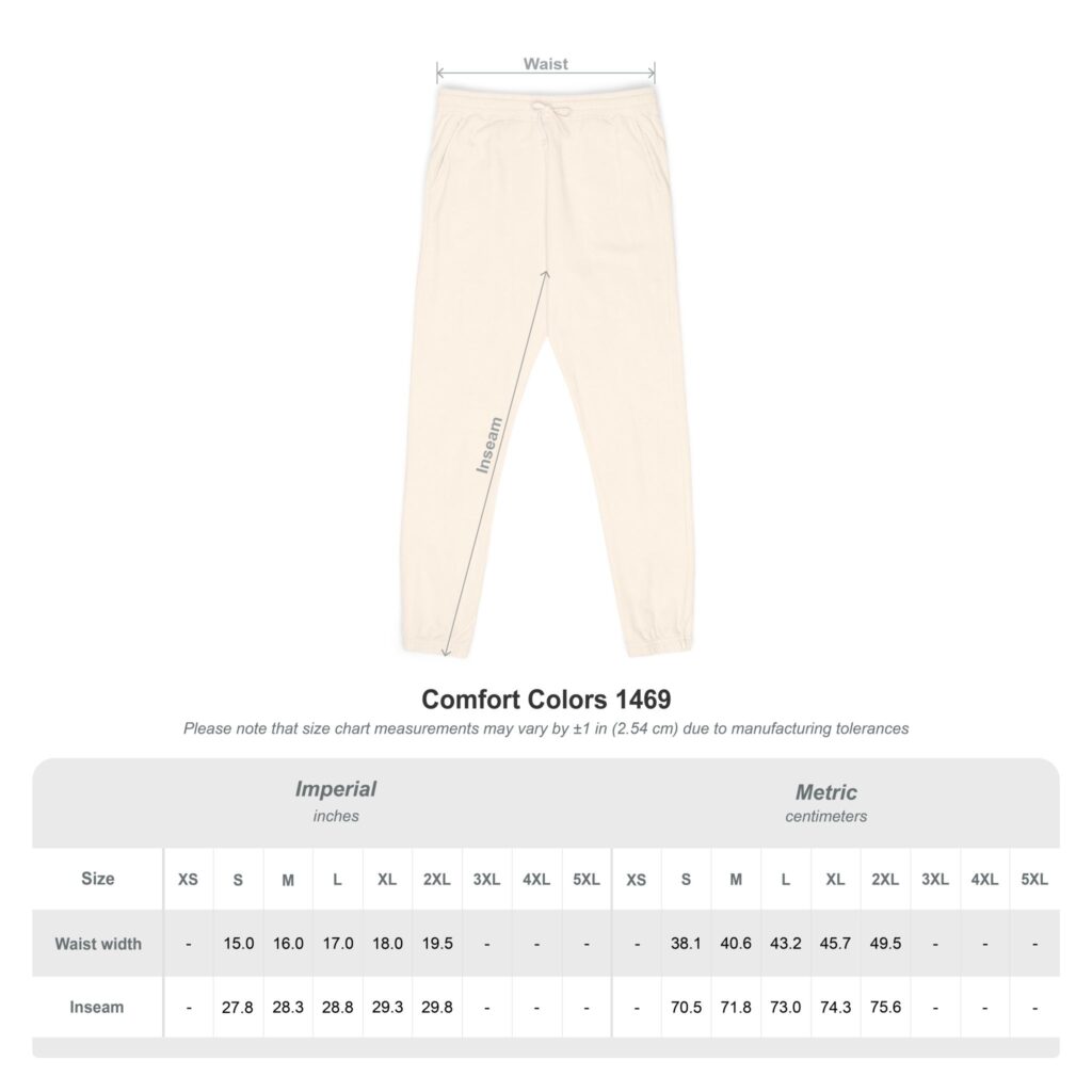 Unisex Garment-Dyed Fleece Sweatpants - Image 35