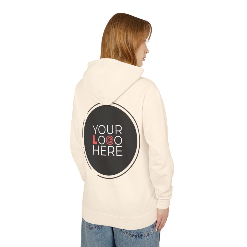 Unisex Lightweight Hooded Sweatshirt - Image 12