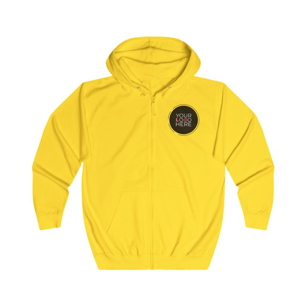 Unisex Full Zip Hoodie - Image 5