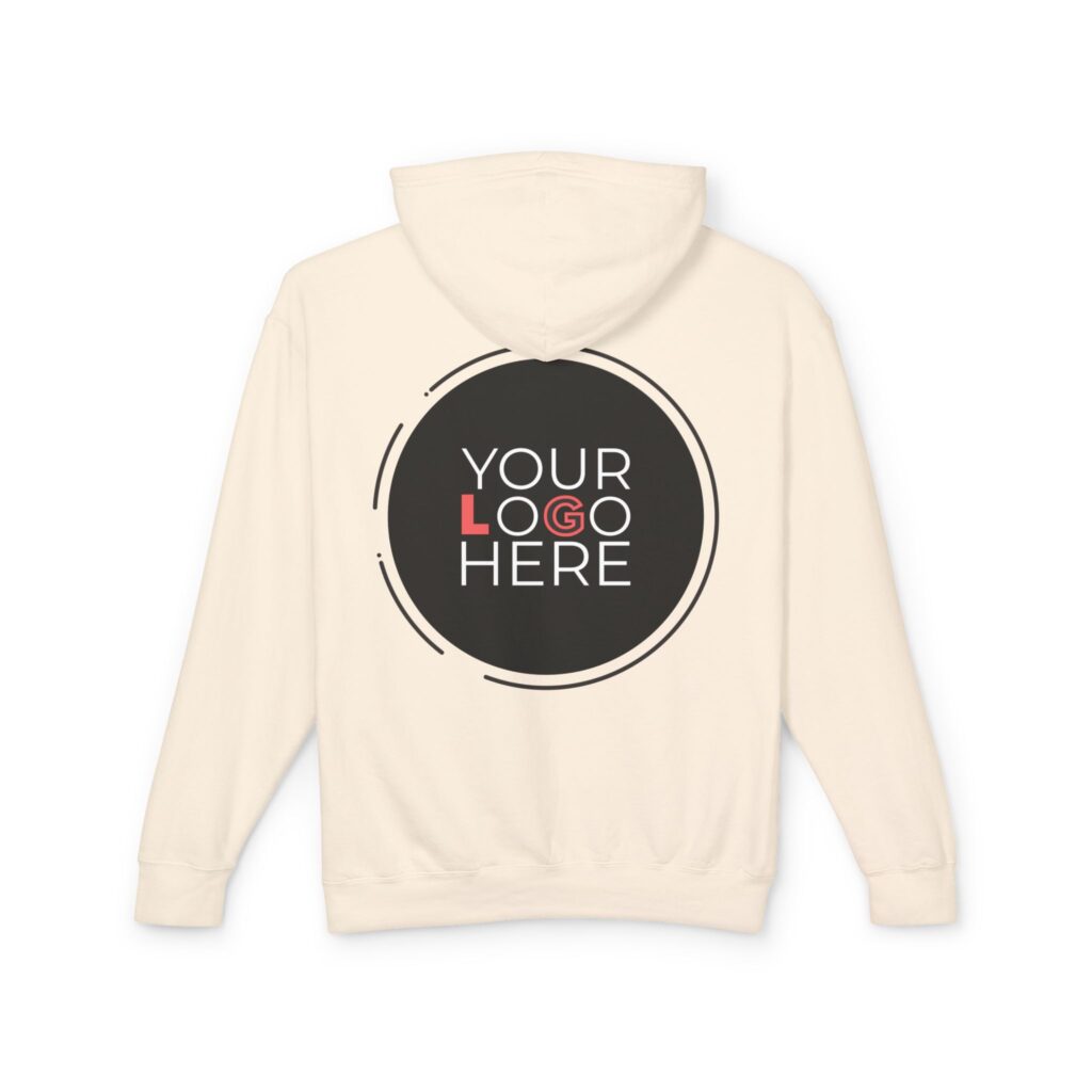 Unisex Lightweight Hooded Sweatshirt - Image 8