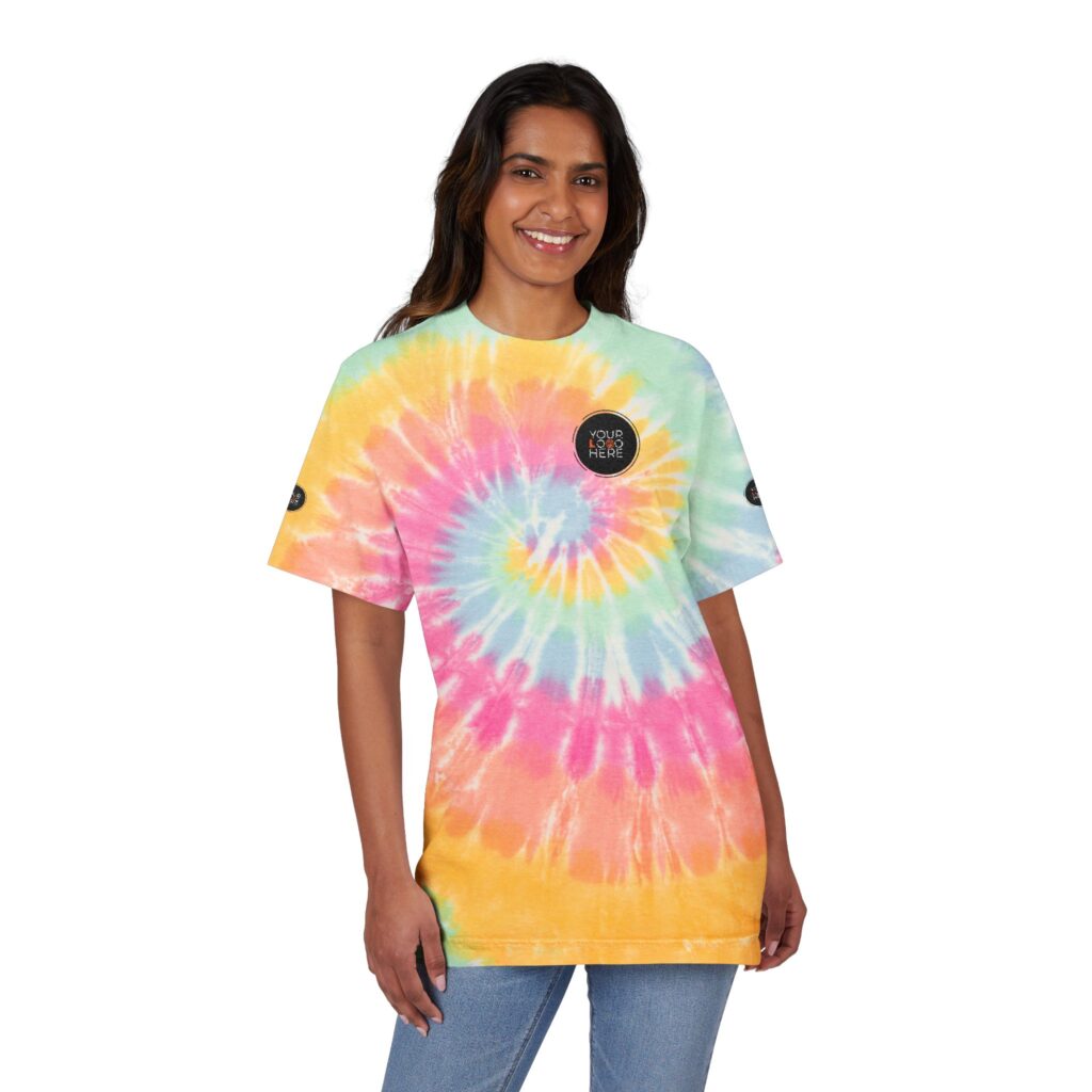 Oversized Tie-Dye T-Shirt (Embroidery) - Image 4