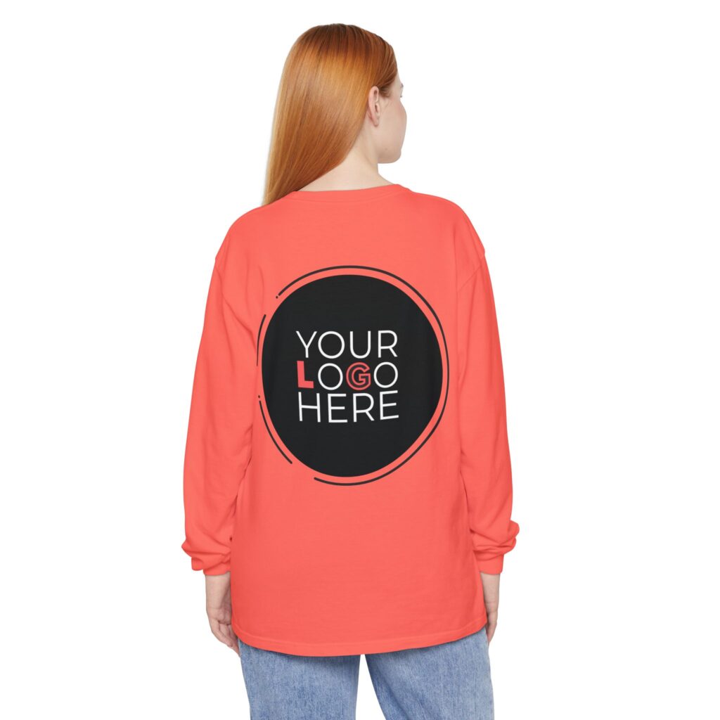 Unisex Garment-Dyed Long Sleeve T-Shirt - Image 27