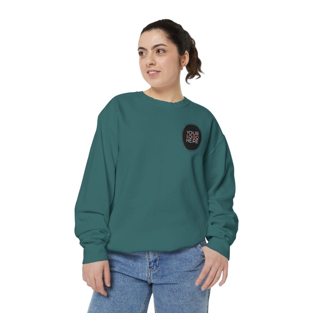 Unisex Garment-Dyed Sweatshirt - Image 47