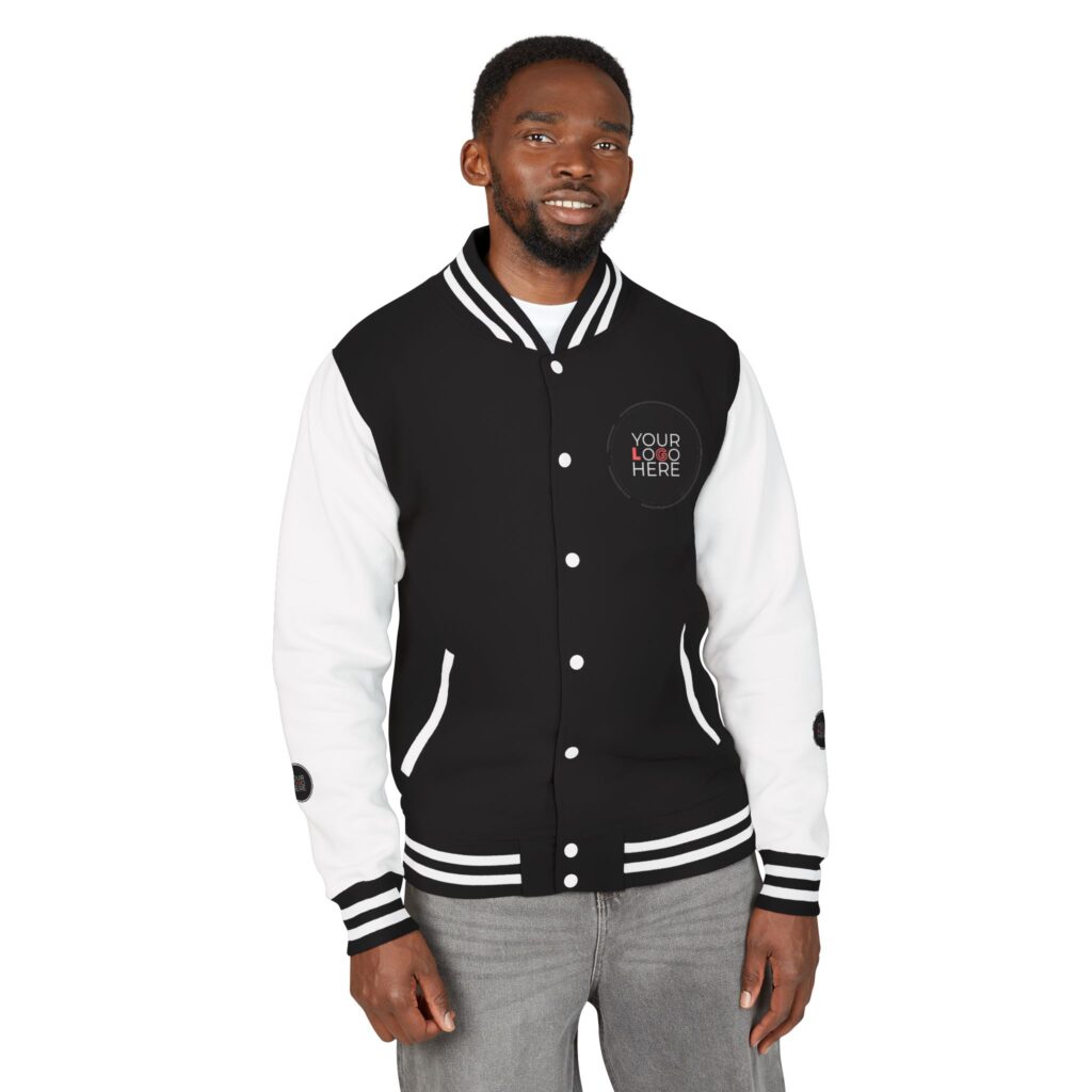 Unisex Heavyweight Letterman Jacket - Image 17