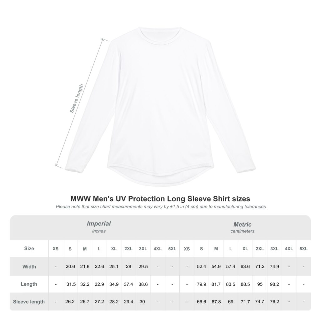 Men'S Uv Protection Long Sleeve Shirt (Aop) - Image 12