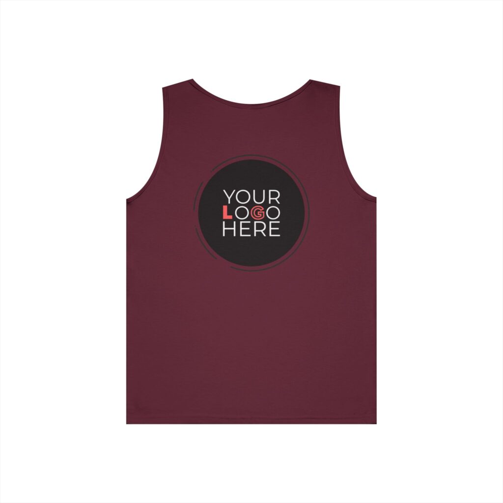 Unisex Heavy Cotton Tank Top - Image 18