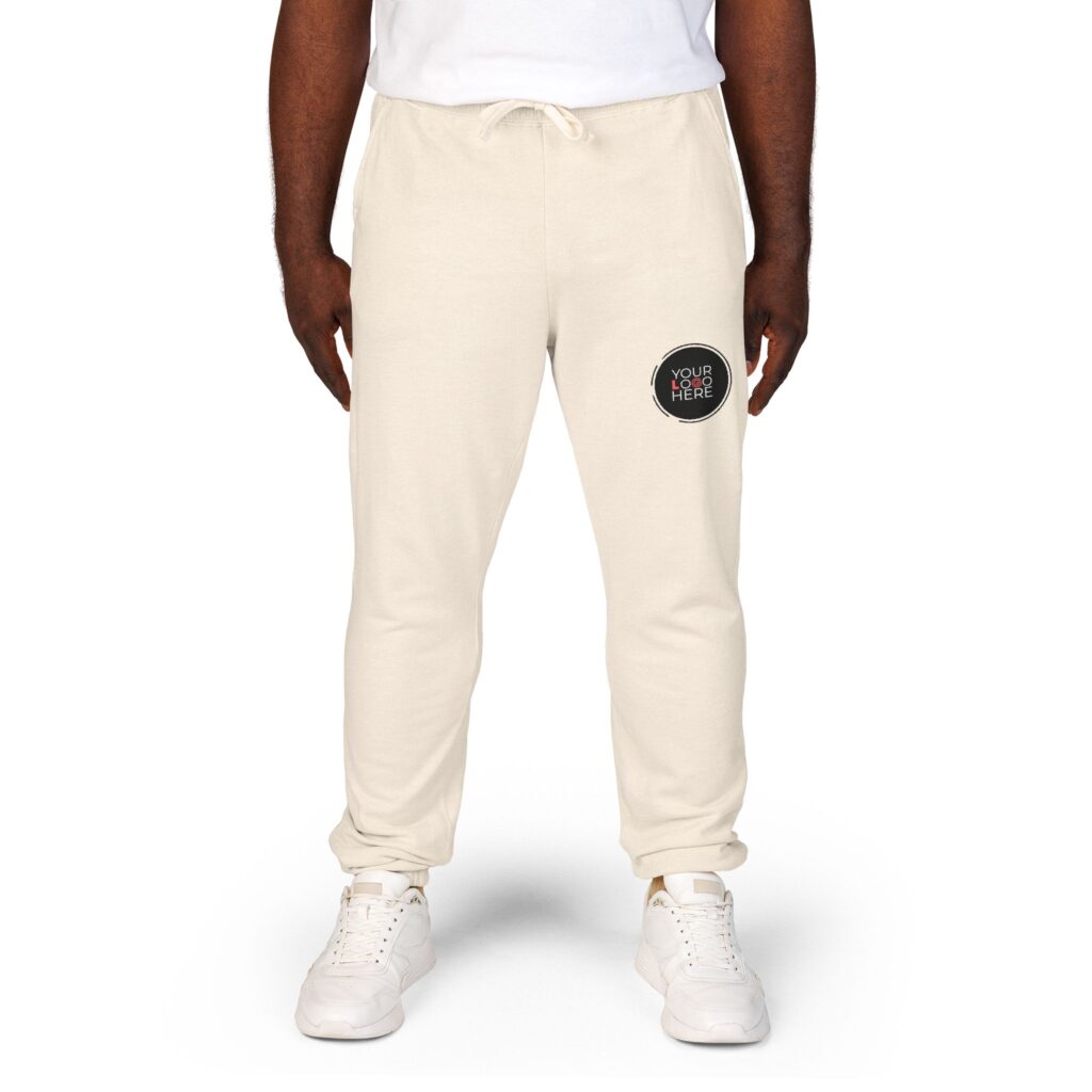 Unisex Garment-Dyed Fleece Sweatpants - Image 19