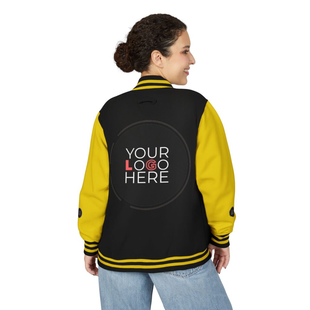 Unisex Heavyweight Letterman Jacket - Image 55