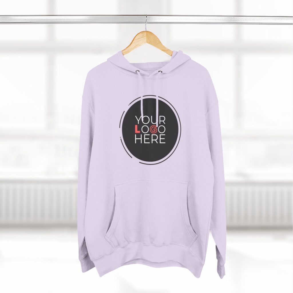 Three-Panel Fleece Hoodie - Image 4