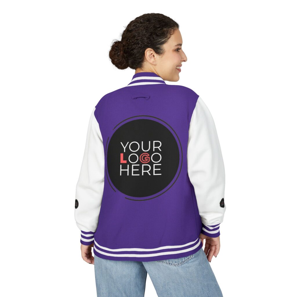 Unisex Heavyweight Letterman Jacket - Image 27
