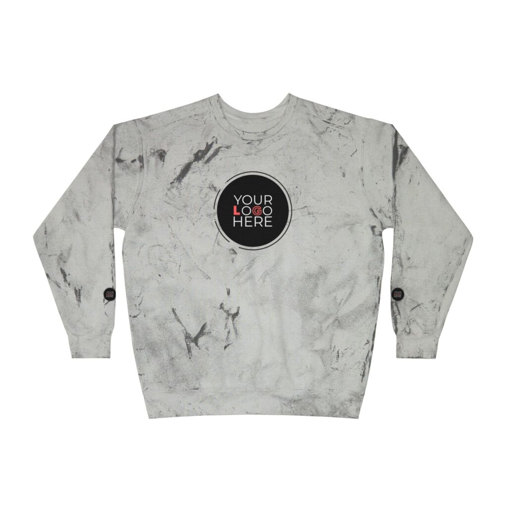 Unisex Color Blast Crewneck Sweatshirt - Image 13
