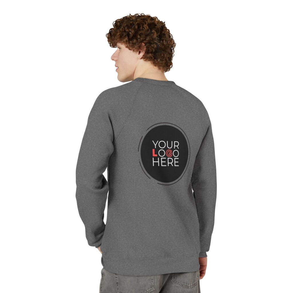 Unisex Sponge Fleece Raglan Sweatshirt - Image 18