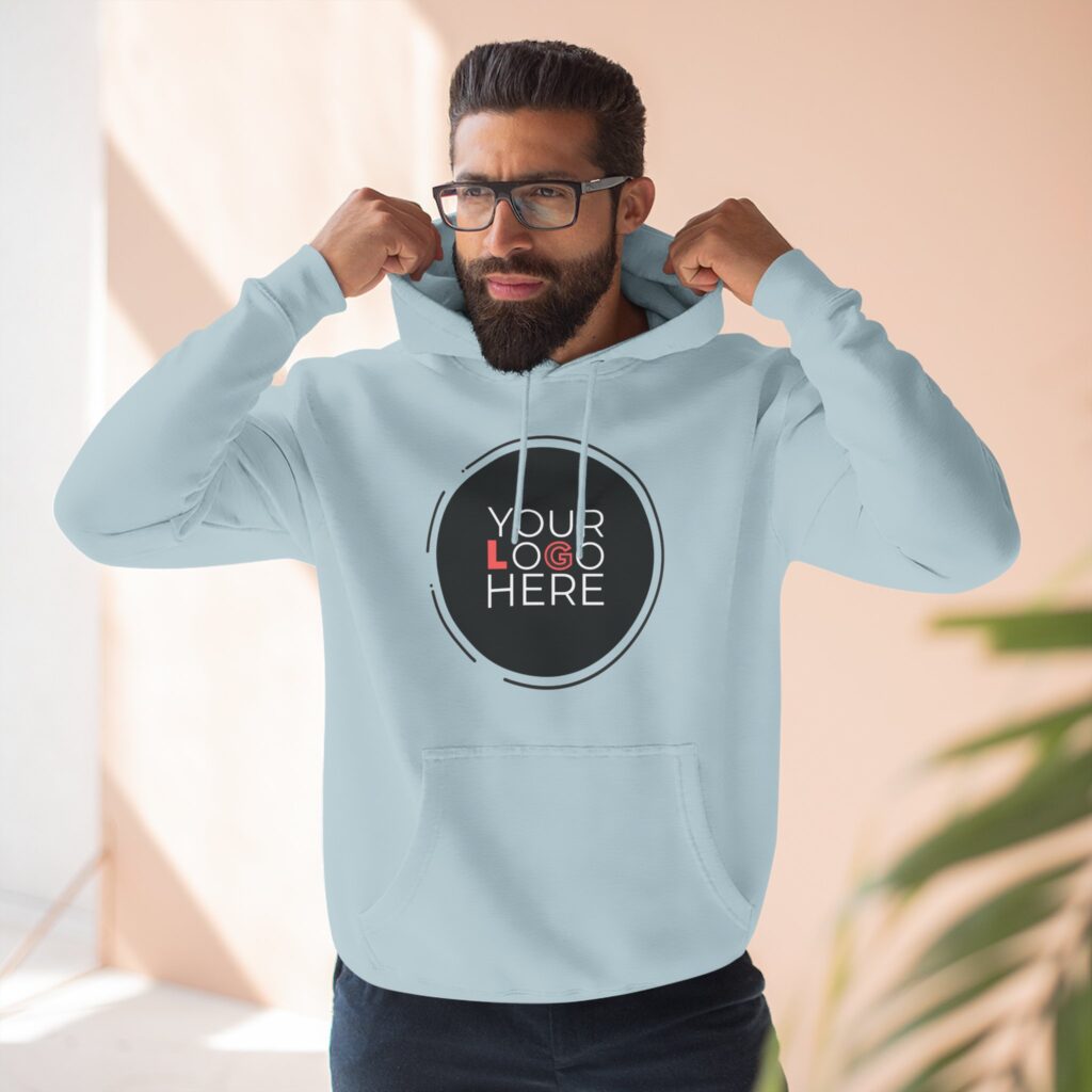 Three-Panel Fleece Hoodie - Image 59