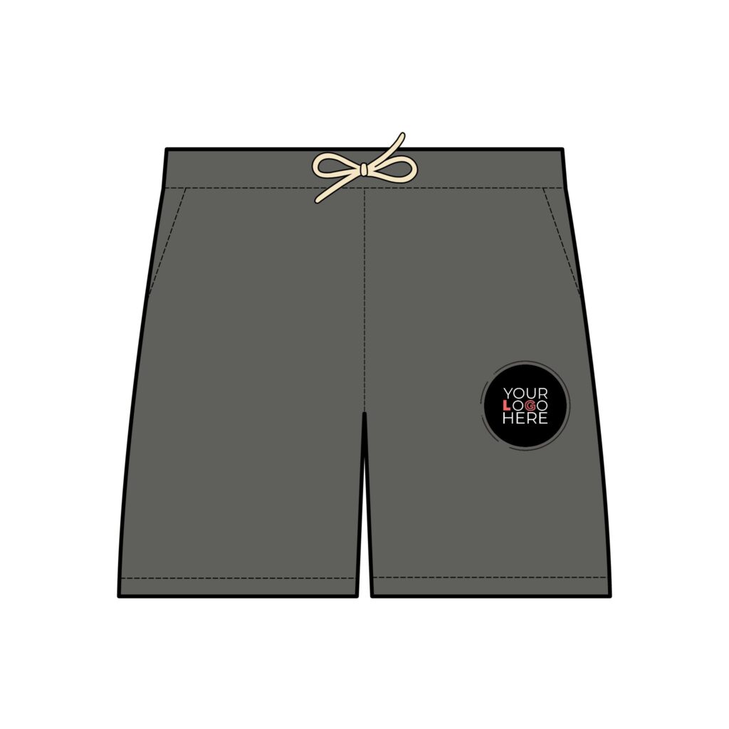 Unisex Garment-Dyed Lightweight Fleece Sweat Shorts - Image 3