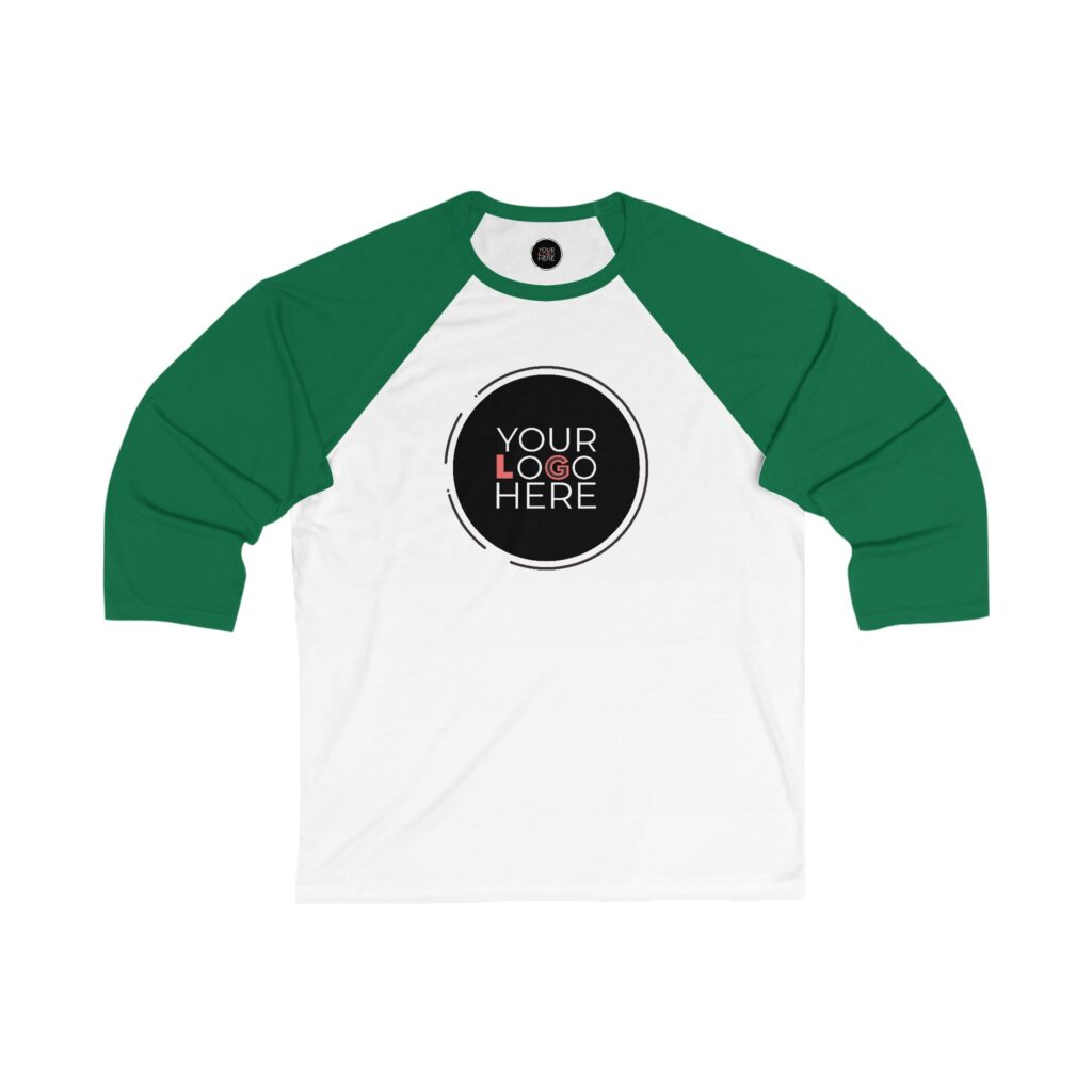 Unisex 3\4 Sleeve Baseball Tee - Image 5