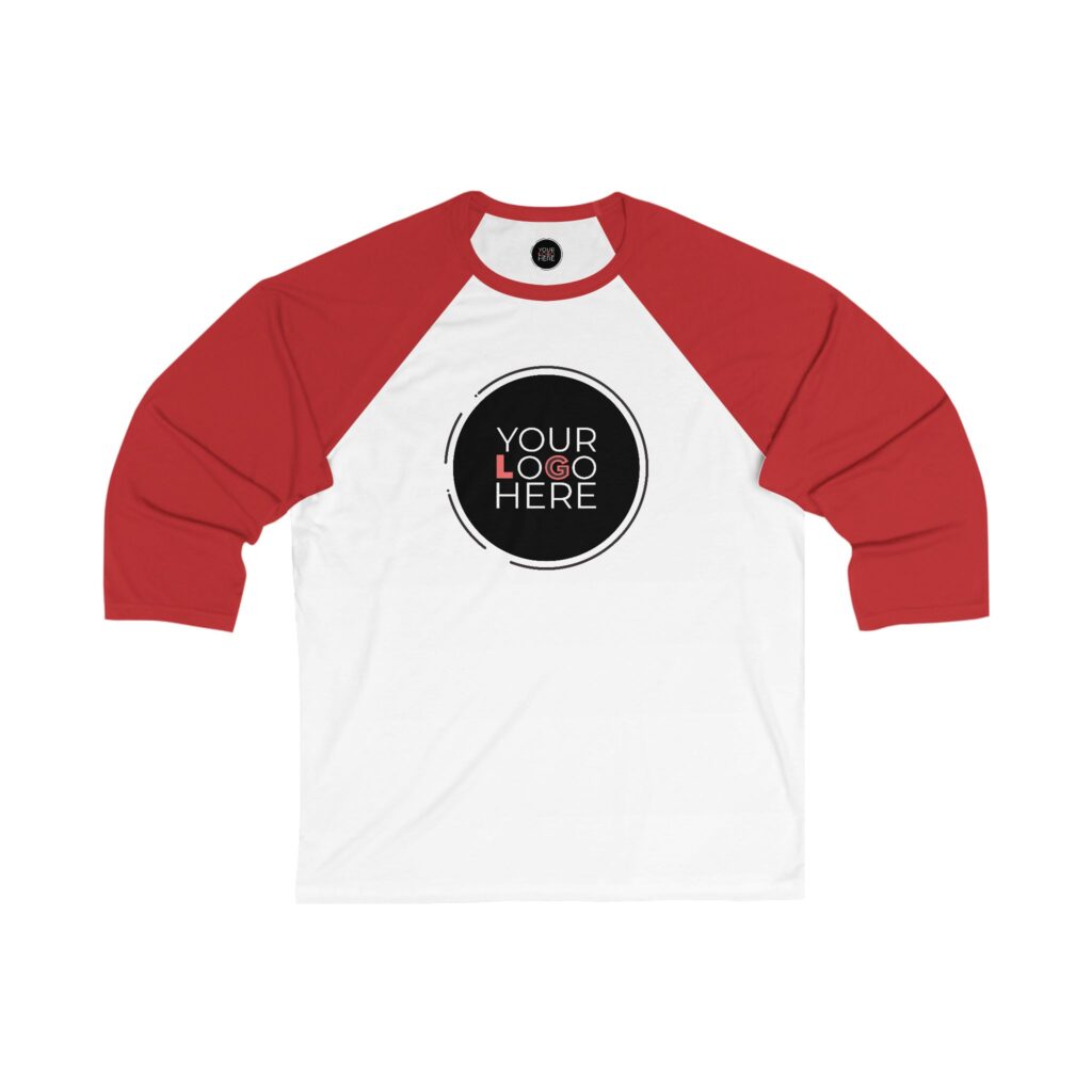 Unisex 3\4 Sleeve Baseball Tee - Image 9