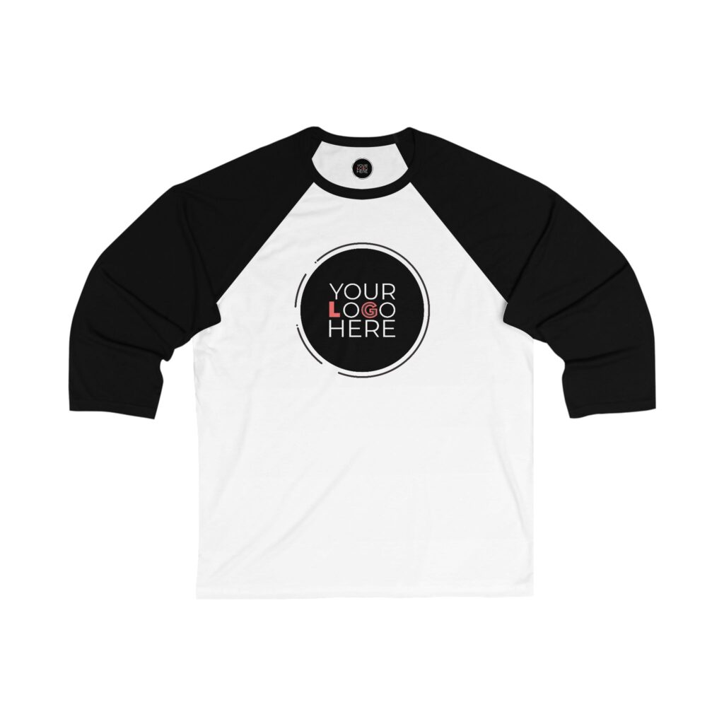 Unisex 3\4 Sleeve Baseball Tee - Image 13