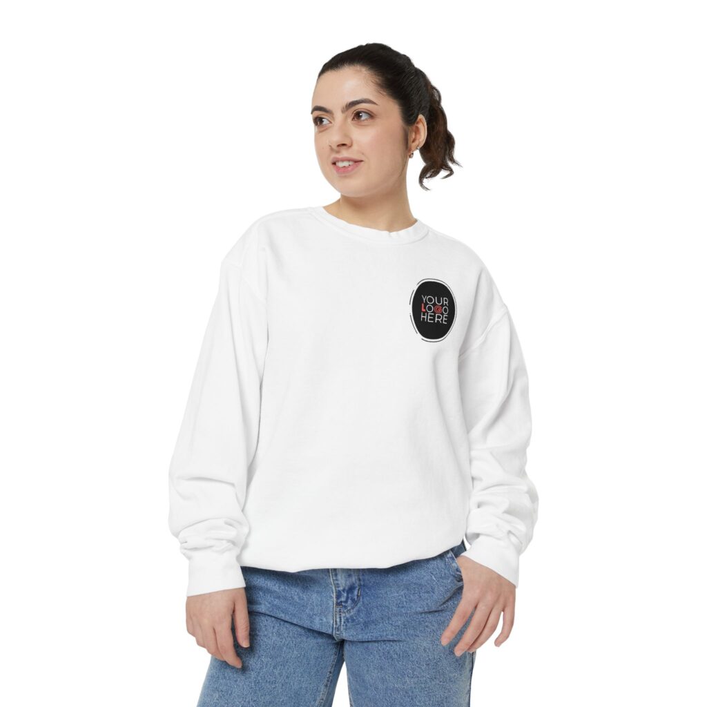 Unisex Garment-Dyed Sweatshirt - Image 12