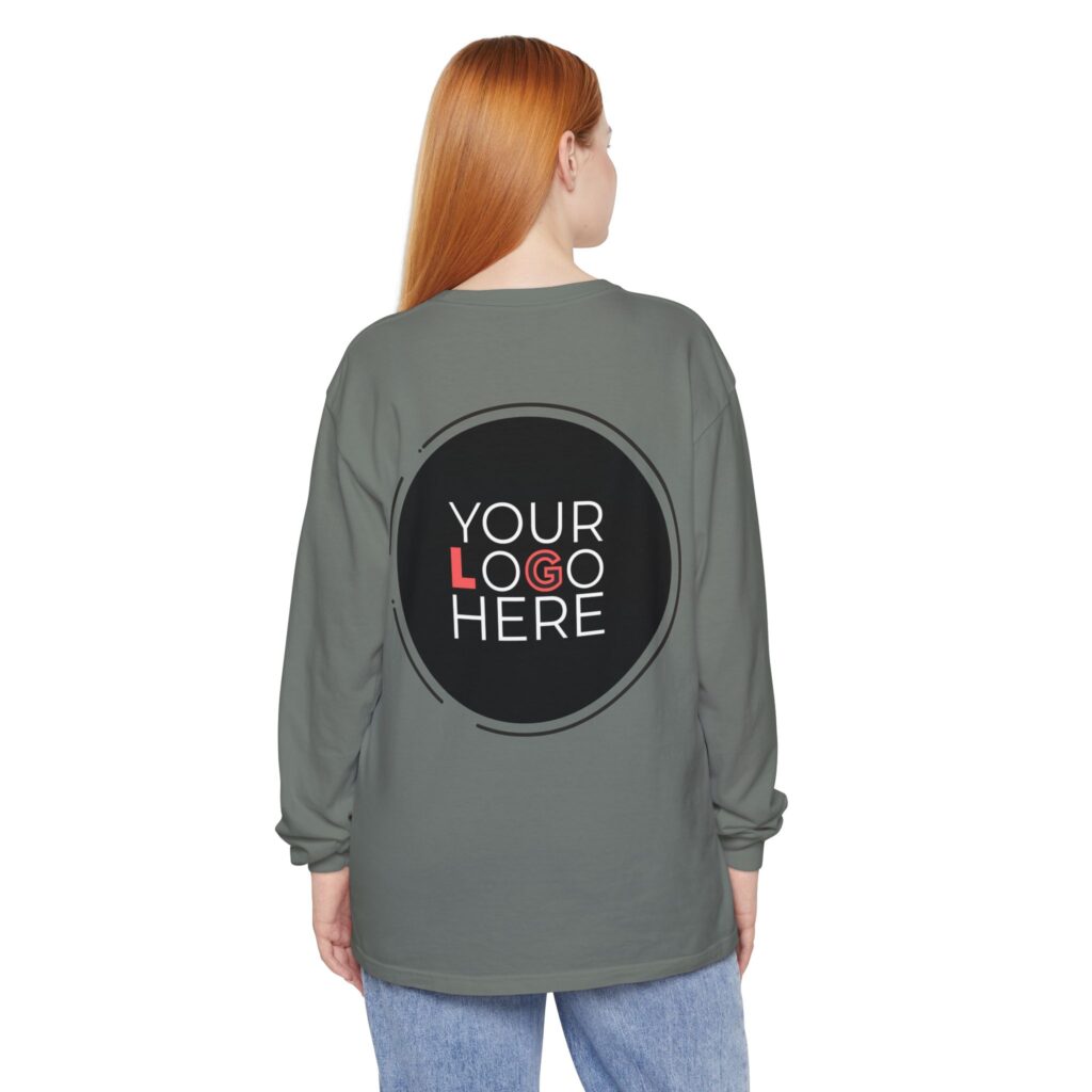 Unisex Garment-Dyed Long Sleeve T-Shirt - Image 55