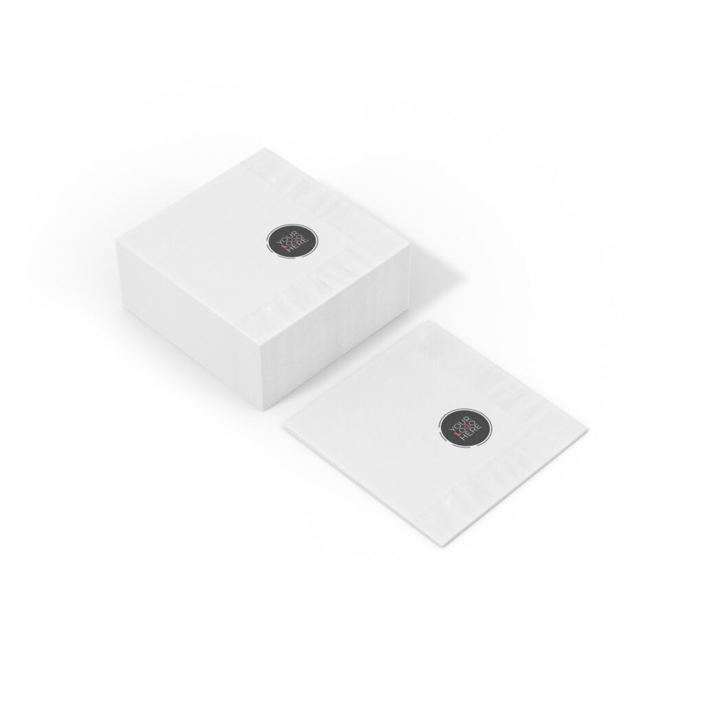 Custom White Coined Napkins - Image 15