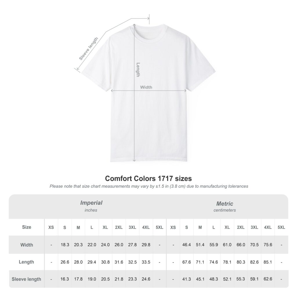 Unisex Garment-Dyed T-Shirt - Image 6
