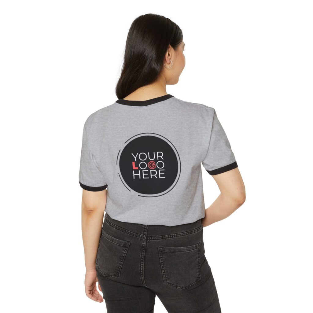 Unisex Cotton Ringer T-Shirt - Image 12