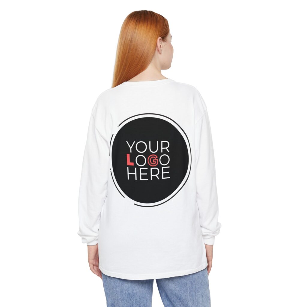 Unisex Garment-Dyed Long Sleeve T-Shirt - Image 13