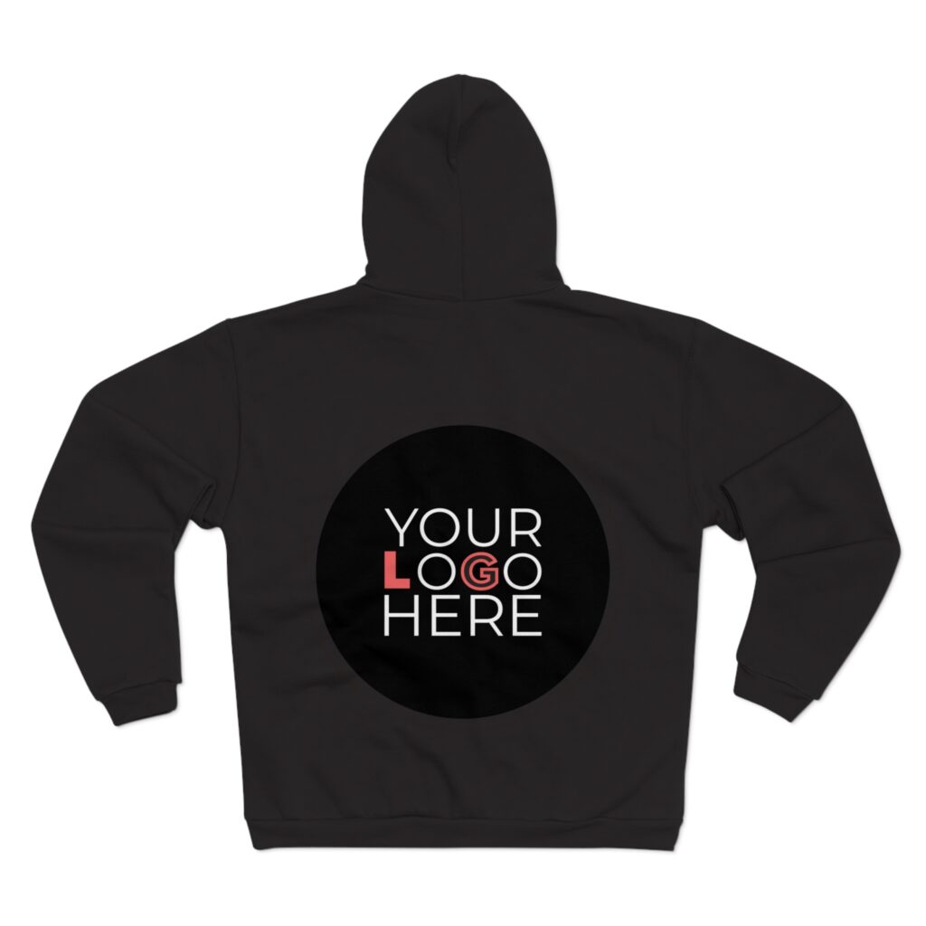 Unisex Hooded Zip Sweatshirt - Image 14