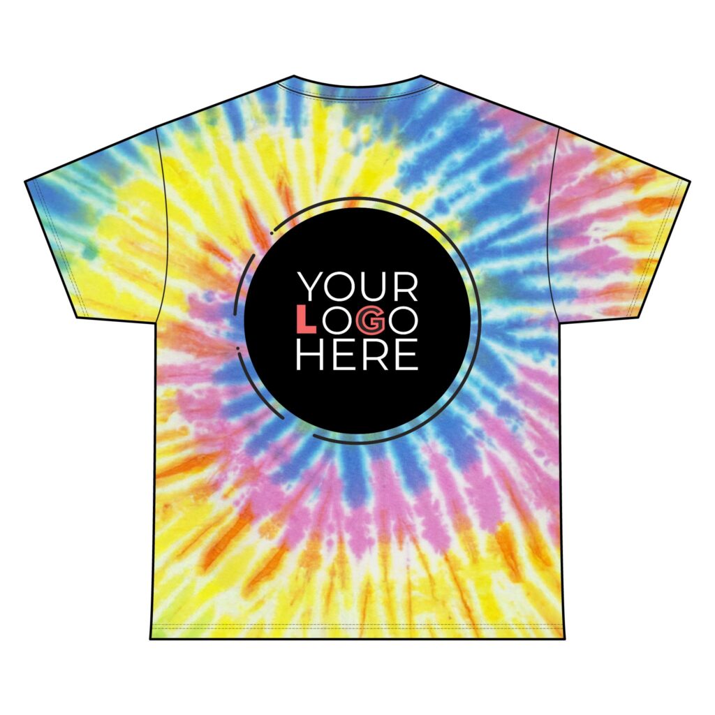 Unisex Tie Dye Cotton Tee - Image 6