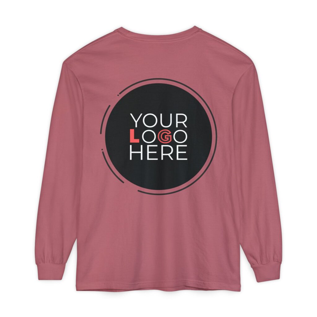 Unisex Garment-Dyed Long Sleeve T-Shirt - Image 107