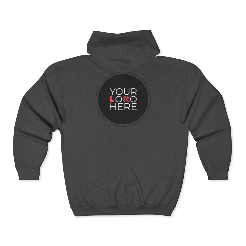 Unisex Heavy Blend™ Full Zip Hooded Sweatshirt - Image 13