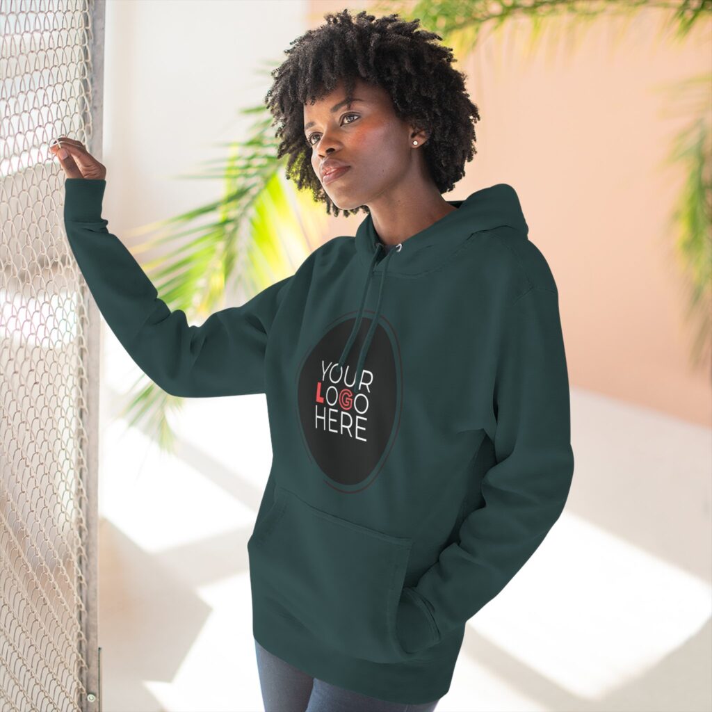 Three-Panel Fleece Hoodie - Image 66
