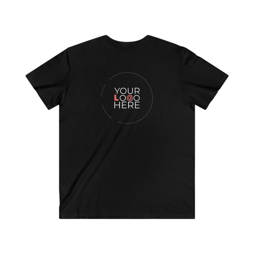 Men'S Fitted V-Neck Short Sleeve Tee - Image 6