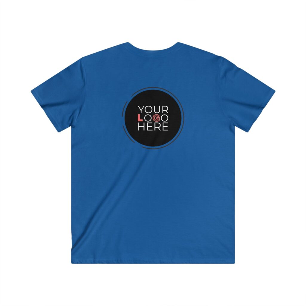 Men'S Fitted V-Neck Short Sleeve Tee - Image 12