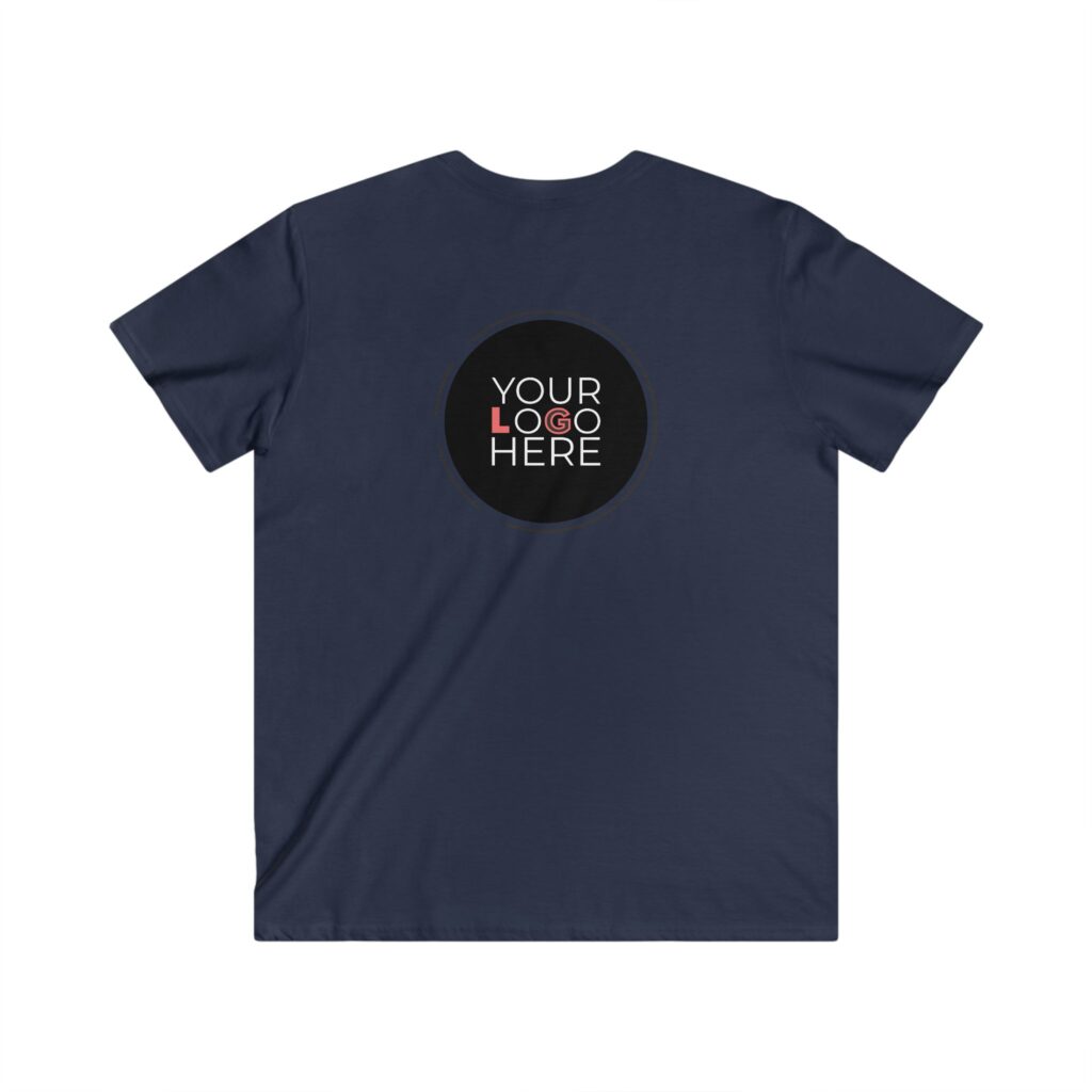 Men'S Fitted V-Neck Short Sleeve Tee - Image 14