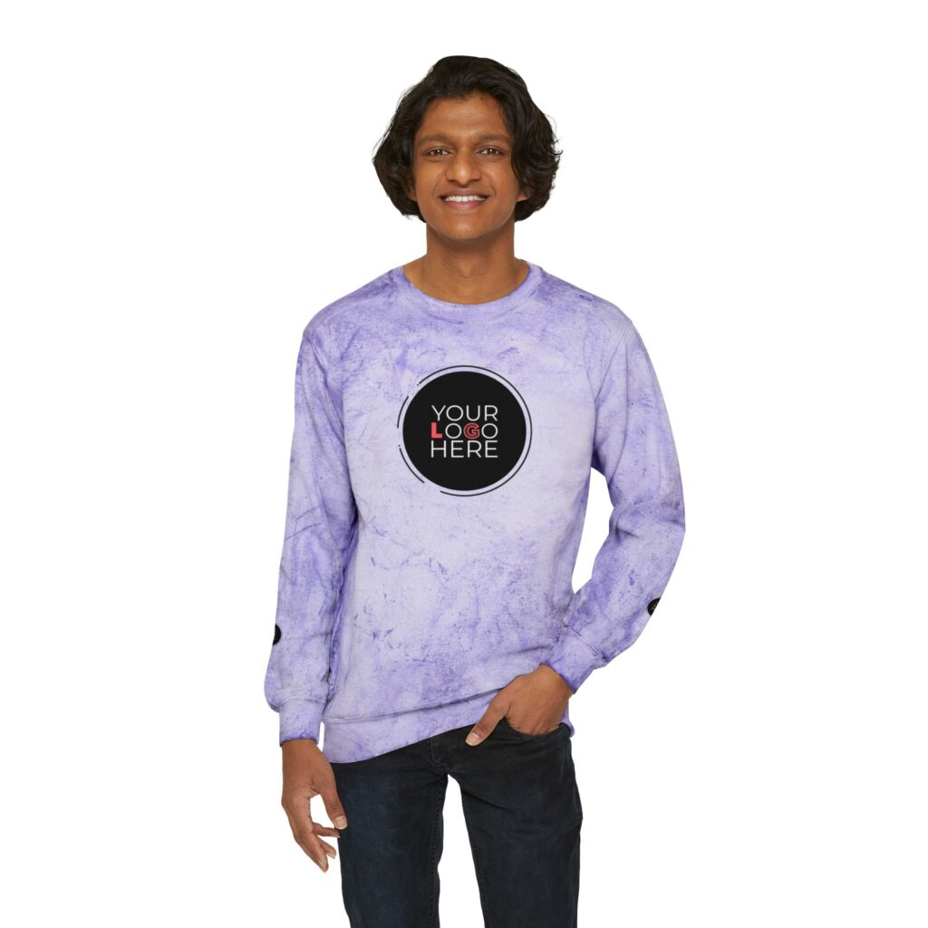 Unisex Color Blast Crewneck Sweatshirt - Image 27