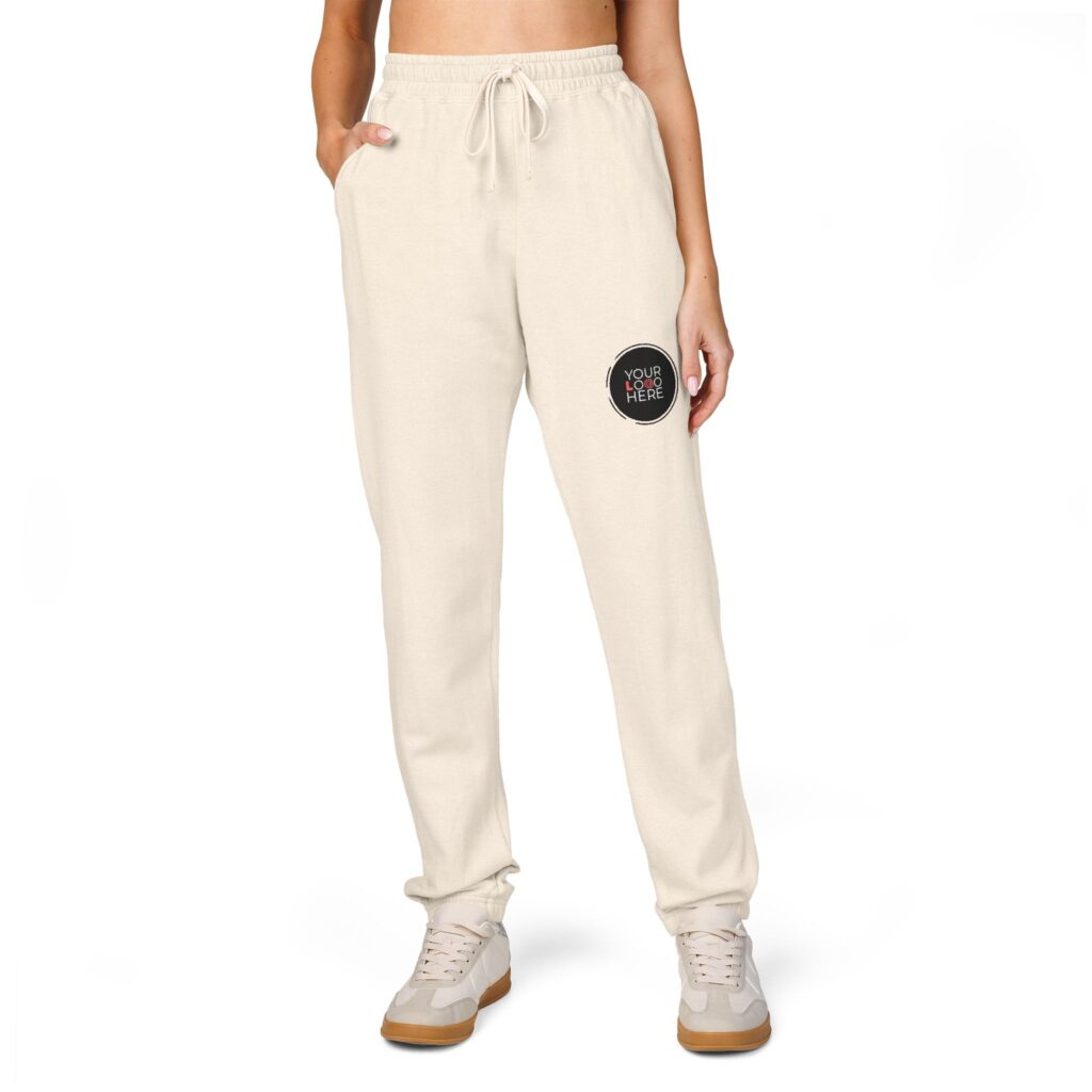 Unisex Garment-Dyed Fleece Sweatpants - Image 17