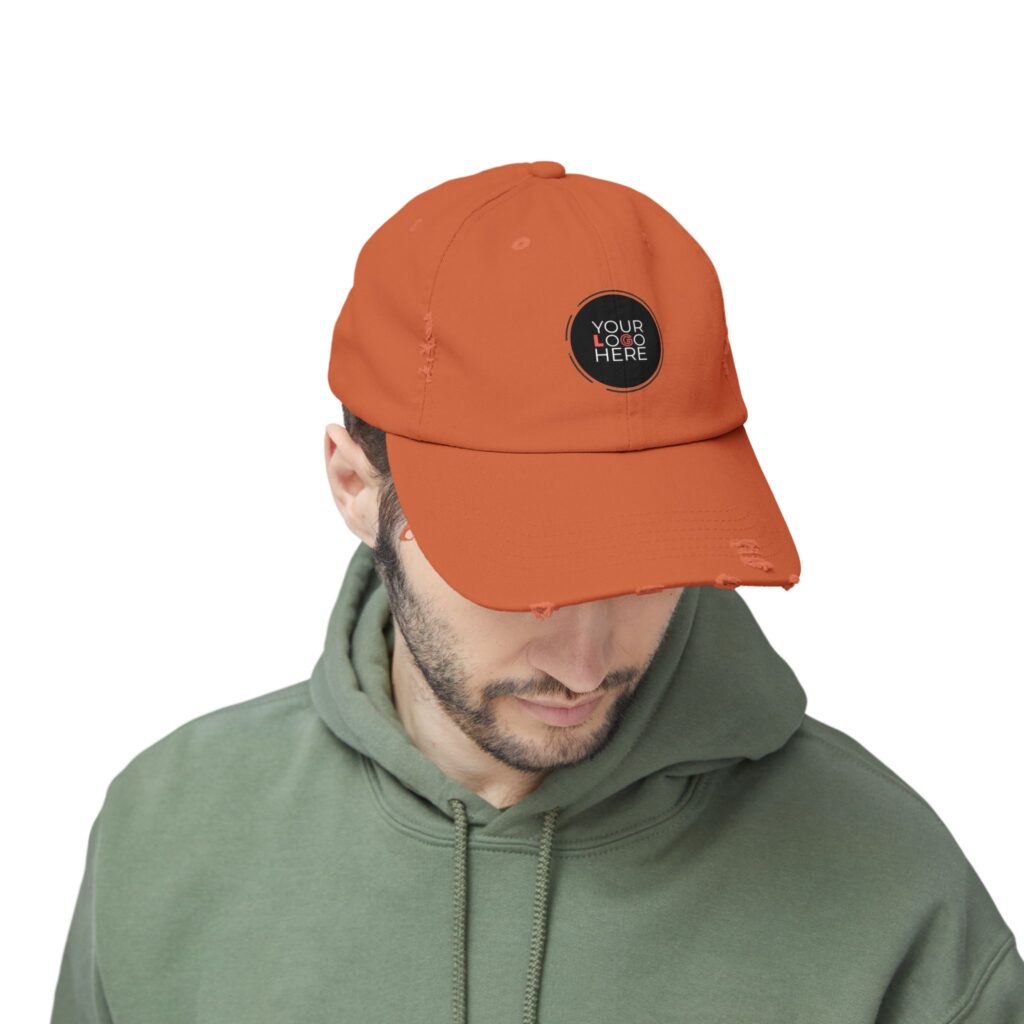 Custom Unisex Distressed Cap - Image 18