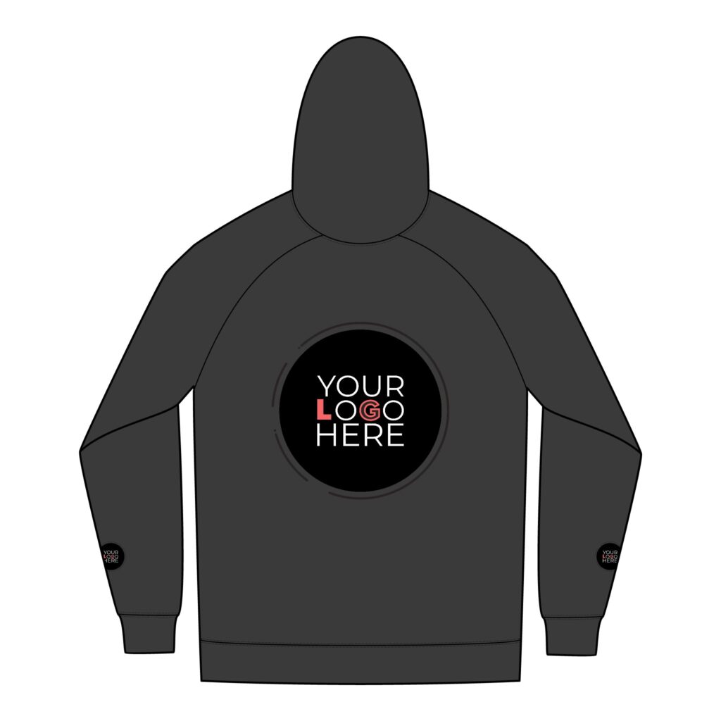 Men'S Sueded Cotton Blend Full-Zip Hoodie - Image 4
