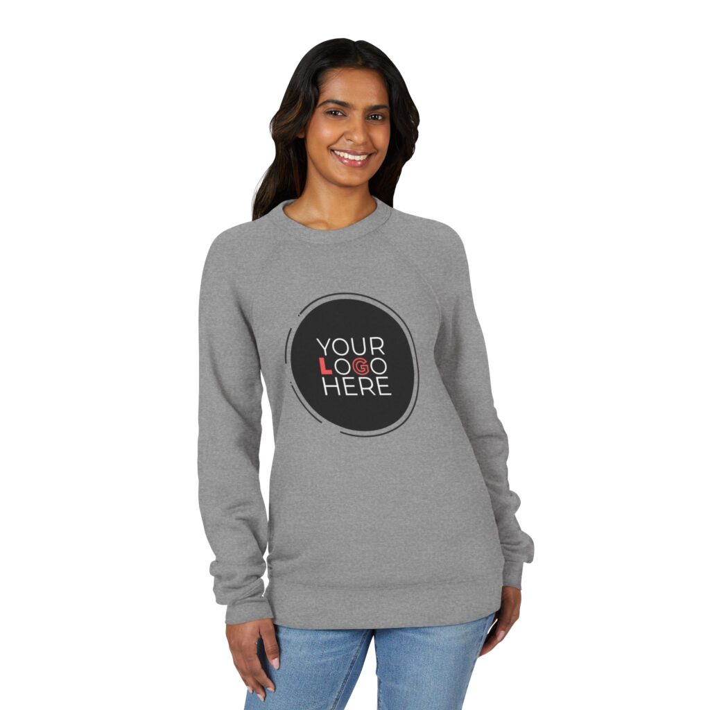 Unisex Sponge Fleece Raglan Sweatshirt - Image 5