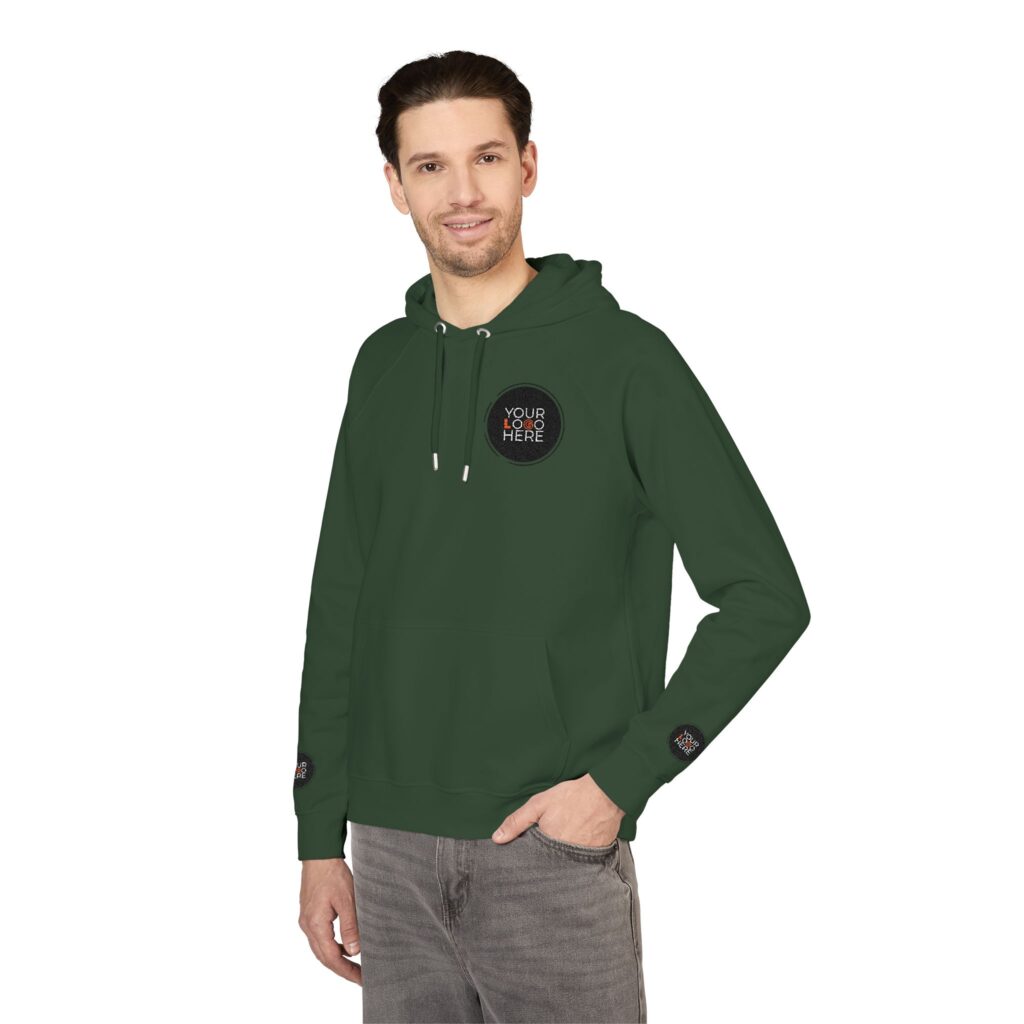 Unisex Eco Raglan Hoodie (Embroidery) - Image 22