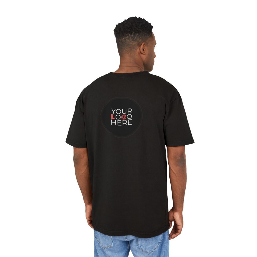Men'S Acid Washed Heavy Oversize Tee - Image 8