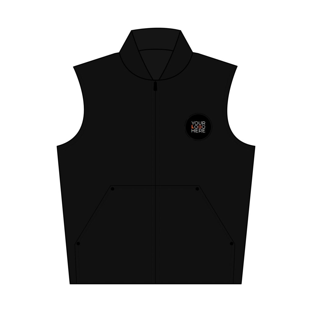 Cornerstone® Unisex Washed Duck Cloth Vest (Embroidery) - Image 2