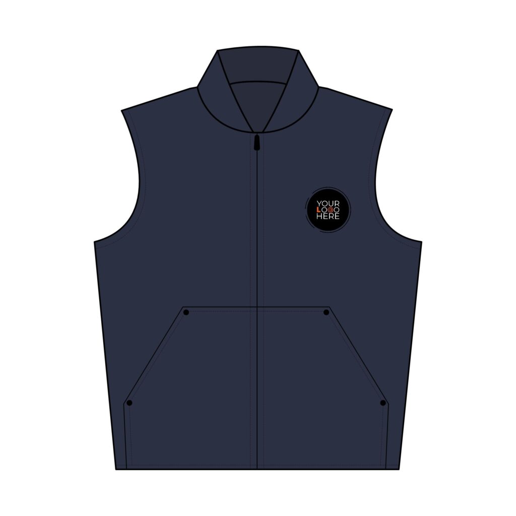 Cornerstone® Unisex Washed Duck Cloth Vest (Embroidery) - Image 3