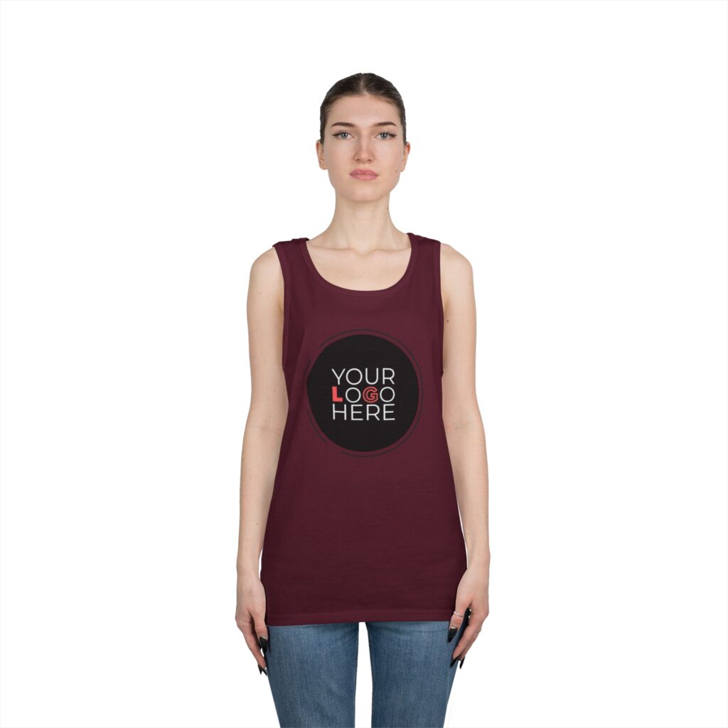 Unisex Heavy Cotton Tank Top - Image 20
