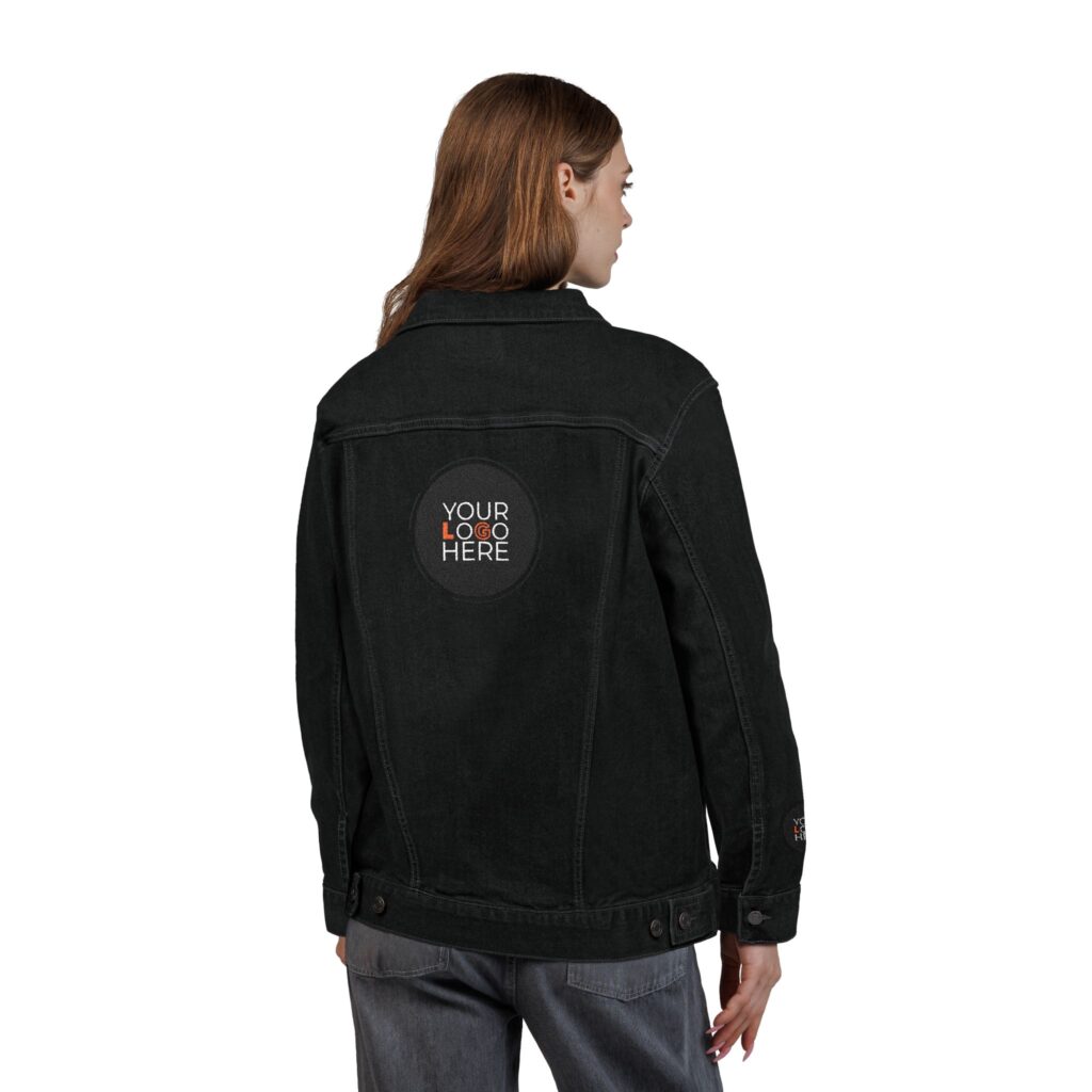 Unisex Denim Jacket (Embroidery) - Image 13