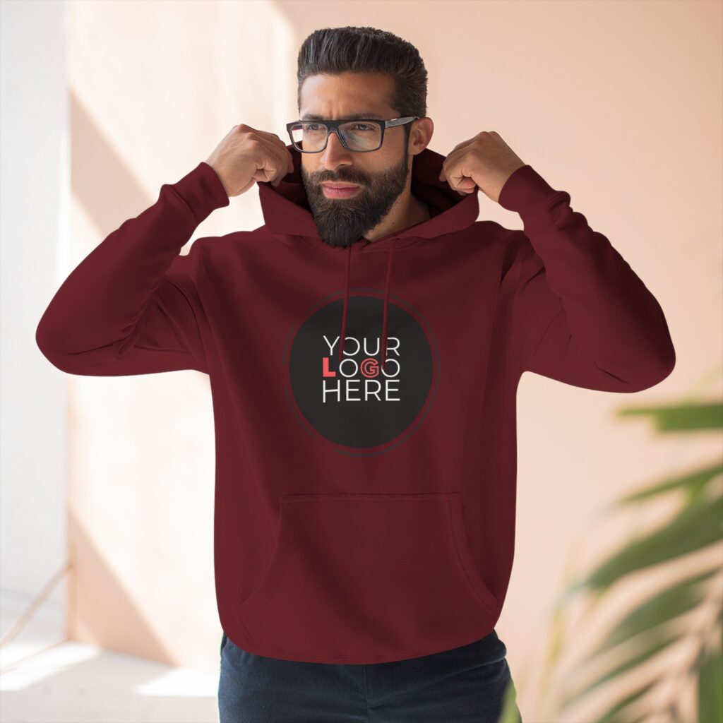 Three-Panel Fleece Hoodie - Image 89