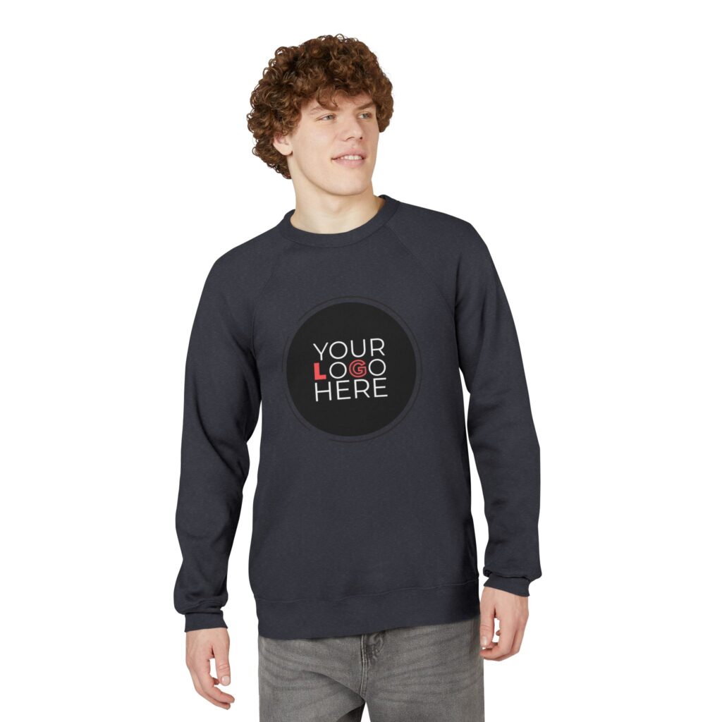 Unisex Sponge Fleece Raglan Sweatshirt - Image 38